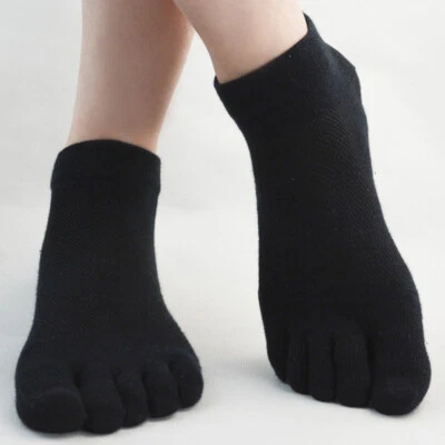 6 pares de meias masculinas biqueira separada cinco dedos confortável quente moda quente ENVIO PARA NÓS - Imagem 1 de 4