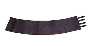 Alexander McQueen Wide  Corset leather belt burgundy/brown size XS
