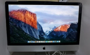 Apple iMac 27", 2012, 3.2GHz, i5, 8GB, 1TB (MD095LL/A) - Cracked Screen - Picture 1 of 16