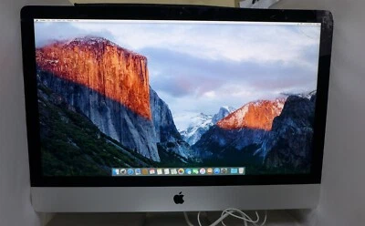 Apple iMac 27", 2012, 3.2GHz, i5, 8GB, 1TB (MD095LL/A) - Cracked Screen - Image 1 of 4