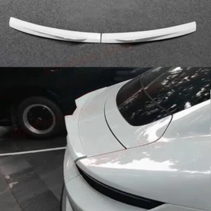 Unpainted Primer Rear Spoiler Wing Cover Trim For 2020-2024 Porsche Taycan Sedan - Bild 1 von 6