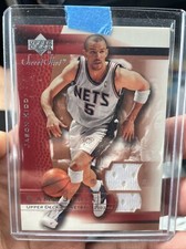 2003-04 Upper Deck Sweet Shot Game Jersey Jason Kidd #JK-J HOF