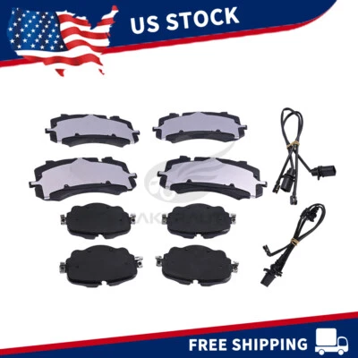 前后刹车片带传感器套装 4M0698451C 适合宾利 Bentayga 2017-2023 — 第 1/4 张图片