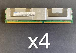 Samsung DDR2 2GBx4 RAM M395T5750EZ4 2Rx4 PC2-5300F BUFFERED (LOT OF 4) SERVER - Picture 1 of 2