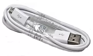 Mobile Phone USB Charging Cable Data Cable ECB-DU4WE for Samsung - Micro USB Color White (2) - Picture 1 of 11