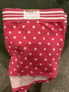 NWT - Lane Bryant Cacique Pink Dots Boyshort Panties 18/20 - Picture 1 of 1