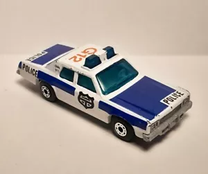 Nice Vintage Matchbox Lesney Superfast #10 Plymouth Gran Fury Police Cruiser - Picture 1 of 6