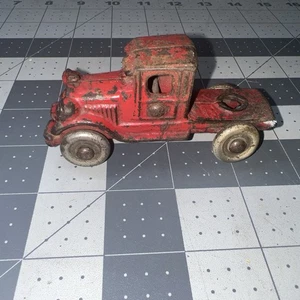 Vintage AC Williams Gusseisen Autotransporter Spielzeug 20er Jahre sehr selten! - Bild 1 von 5