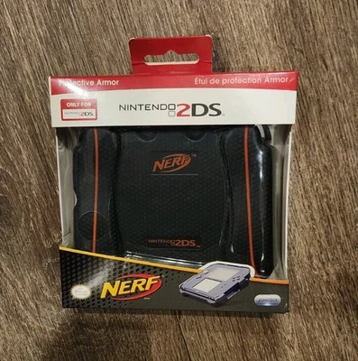 Funda Protectora Nerf Armor para Nintendo 2DS Roja/Negro Nueva Foto 1 de 2