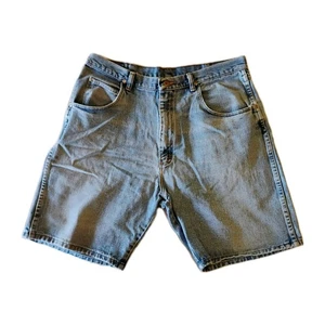 Wrangler Silver Edition Men's Size 36 Light Wash Relaxed Fit Denim Shorts... - Imagen 1 de 8