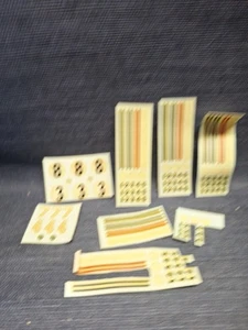 Vintage 60s The Lindberg Line MINI LINDY Model Kit Assorted Decals - 1/64 Scale - Bild 1 von 4
