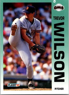 1992 Fleer #651 Trevor Wilson - Image 1 of 2
