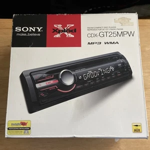 Sony Xplod CDX-GT25MPW Car CD Player Untested - Picture 1 of 4