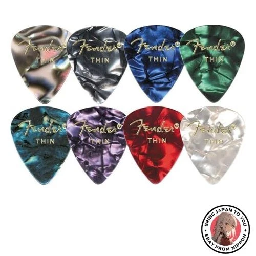 Nouveau choix Fender 351 Shape Premium - moto bleu lourd 12 pièces - Photo 1/1