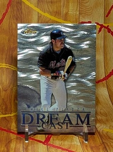 2000 Mike Piazza Topps Finest Dream Cast #DC-8 New York Mets - Picture 1 of 2