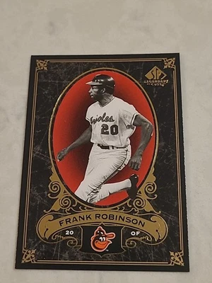 SP Legendary Cuts 2007 - Frank Robinson #3 Orioles (hof) Foto 1 de 2