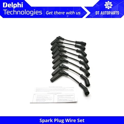 Juego de cables de bujía Delphi para Chevrolet SSR 2003-2004 5,3 L V8 Foto 1 de 3