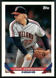 Jack Armstrong 1993 Topps #434 Cleveland Indians - Picture 1 of 2