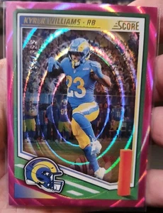 254/399. 2025 panini score Ellipse-Kyren Williams Los Angeles Rams  - Picture 1 of 4
