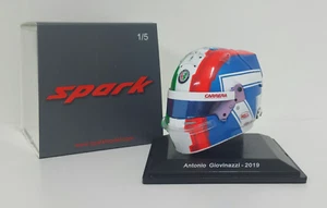 Model Helmet Scale 1:5 Spark Giovinazzi Car F1 Alfa Romeo Ferrari Gp 2019 - Picture 1 of 4