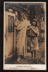 Echtfoto Paul Mounet Schauspieler Theater Frankreich Postkarte 1904 - Bild 1 von 1