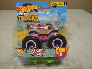 Hot Wheels Monster Truck ⭐ 1 Bad Scoop ⭐ Fast Foodie 03/06 ReCrushable Car ~NEW - Picture 1 of 7