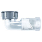 Pp Transparent Sink Bathroom Cabinet Accessories Drain Fittings
