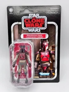 Colección Vintage Star Wars: Mandalorian Super Commando Captain - Nuevo en Paquete - Imagen 1 de 2