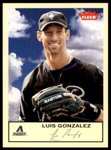 2005 Fleer Tradition #30 Luis Gonzalez Arizona Diamondbacks