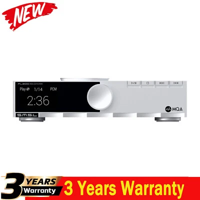 Decodificador de audio SMSL PL200 MQA reproductor de CD AK4499EX XMOS Bluetooth DAC con teclas de piano Foto 1 de 4