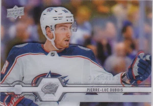 19-20 Upper Deck Pierre-Luc Dubois Clearcut Blue Jackets Clear Cut 2019 - Picture 1 of 1