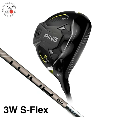 Ping Golf Club G430 SFT Fairway Wood 3W Tour 2.0 Chrome 65 Graphite Shaft S-Flex - Image 1 of 4