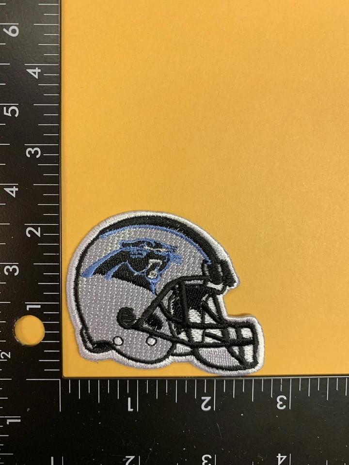 Carolina panthers iron on patch
