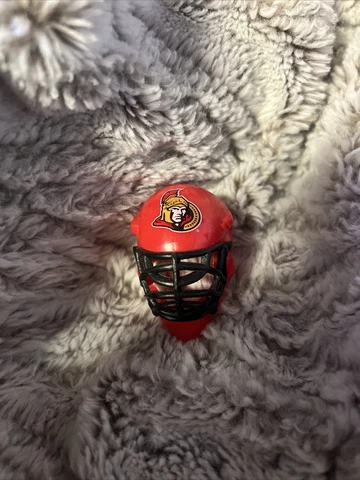 Ottawa Senators Hockey Goalie Mini Helmet Mask Franklin NHL Cover
