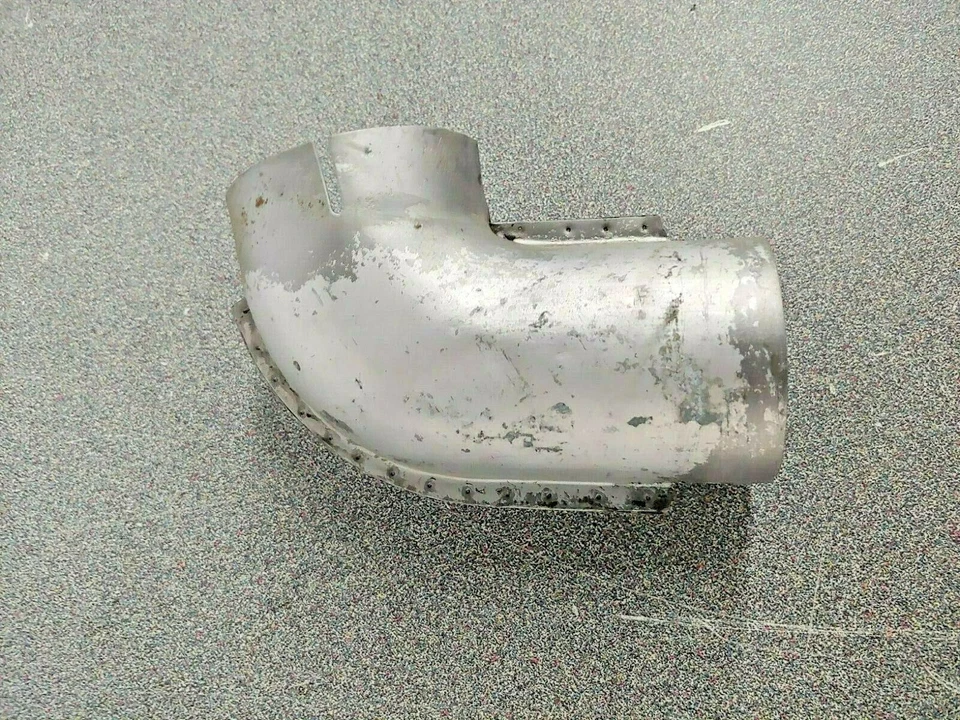 USADO ORIGINAL GENUINO PORSCHE 911S 911SC INTERCAMBIADOR DE CALOR CODO TUBO EN J  Foto 1 de 4