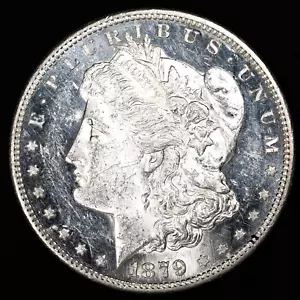 1879-S Morgan Silver Dollar UNCIRCULATED PROOF LIKE BU PL! San Francisco Mint - Picture 1 of 4