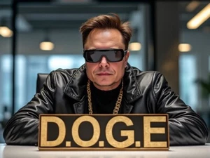 ELON MUSK D.O.G.E. Ministerium für Regierung Effizienz - 5x7 Hochglanz Foto - Bild 1 von 1