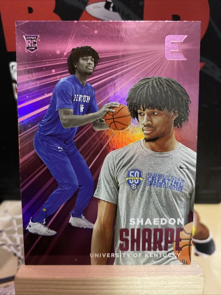 2022-23 Panini Chronicles Draft Picks - Essentials Shaedon Sharpe #17 (RC) - Image 1 of 2
