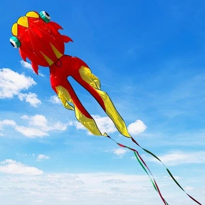 43ft Large Kites for Adults,3D Goldfish Frameless Soft Umbrella Giant Flying ... - Bild 1 von 6