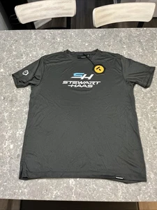 Stewart-Haas Racing Ford Truewerk M Team Issued graues T-Shirt NASCAR neu mit Etikett - Bild 1 von 9