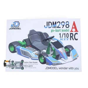 JDM 1/10 RC Racing Car 298A 4*4 RC Go Kart Model  Metal Wheelhub Unassembled - Picture 1 of 8