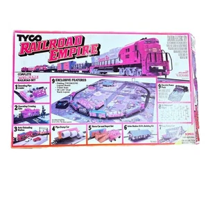 Tyco HO Railroad Empire New Open Box 7 Unit Santa Fe Alco #1102 Engine READ - Picture 1 of 22