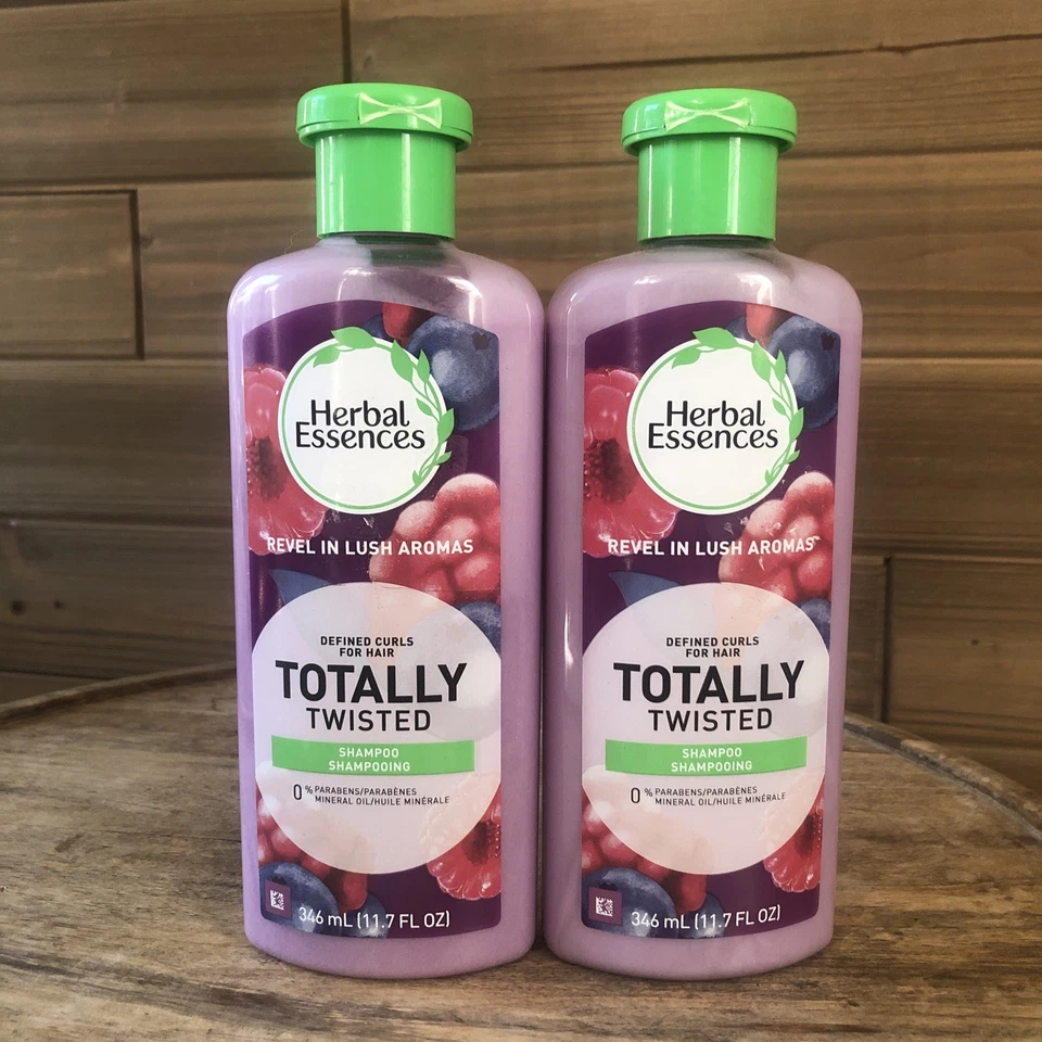 Herbal Essences Totally Twisted Curly Hair SHAMPOO 11.7 oz each NEW Lot Of 2 - Image 1 of 4