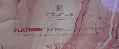 Elemento de calefacción plancha Royale Platinum Genius nuevo en caja en rosa sucio (precio de venta sugerido por el fabricante 385 USD) Foto 1 de 2