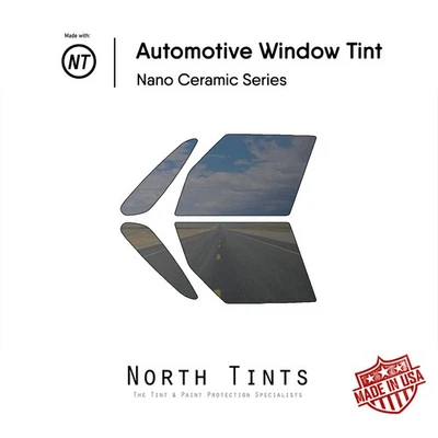 Película de tinte de ventana precortada nano cerámica vidrio automotriz para Fiat 500L 2014-2020 Foto 1 de 4