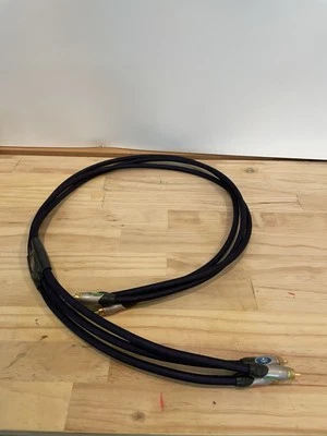 MONSTER CABLE 4FT COMPONENT VIDEO CABLE THX LUCASFILM GOLD PLATED BLUE BRAIDED - Image 1 of 3