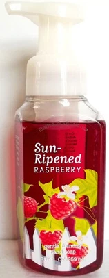 Bath Body Works SUN-RIPENED RASPBERRY Gentle Foaming Hand Soap, 8.75 oz., NEW - Image 1 of 3