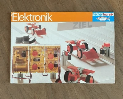 VINTAGE FISCHERTECHNIK MANUAL - ELEKTRONIK - GERMAN - Image 1 of 4