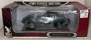 Yat Ming Road Signature Deluxe Edition 1970 Datsun 240Z Green Diecast 1:18 New - Picture 1 of 13