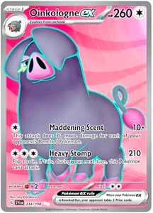 Pokémon TCG Oinkologne ex 234/198 Scarlet & Violet Base Full Art Ultra Rare Holo - Picture 1 of 1